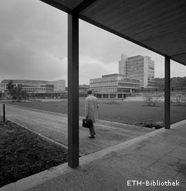 ETH Aussenstation Hönggerberg, 25.10.1973.