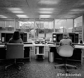 ETH Rechenzentrum Clausiusstrasse 1975