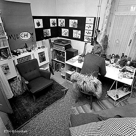 Studieren als Lebensform: Zimmer der WOKO 1981.
