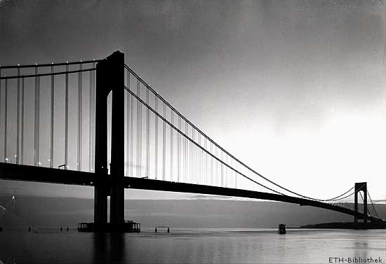 Verrazano Narrows-Brücke New York, 1964