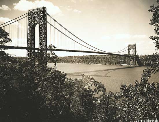 Georg Washington-Brücke New York, 1931
